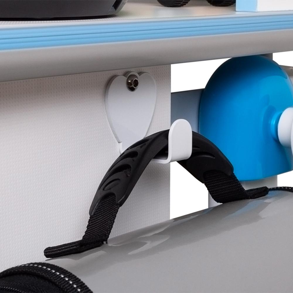 Парта трансформер школьная эргономичная Mealux Sherwood Energy Белый/Голубой (BD-830 W/BL Energy) - фото 10 Парта трансформер школьная эргономичная Mealux Sherwood Energy Белый/Голубой (BD-830 W/BL Energy) - фото 10