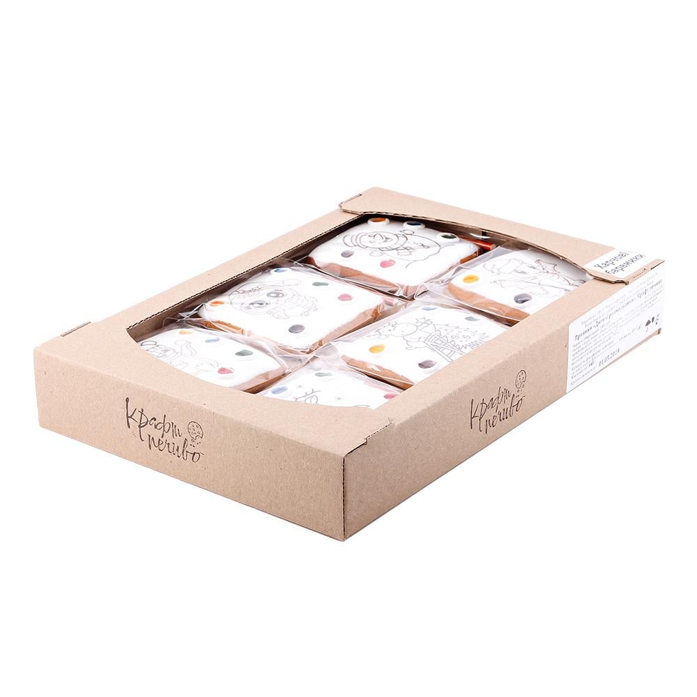 Набор пряников-раскрасок Экран 45 г 12 шт.