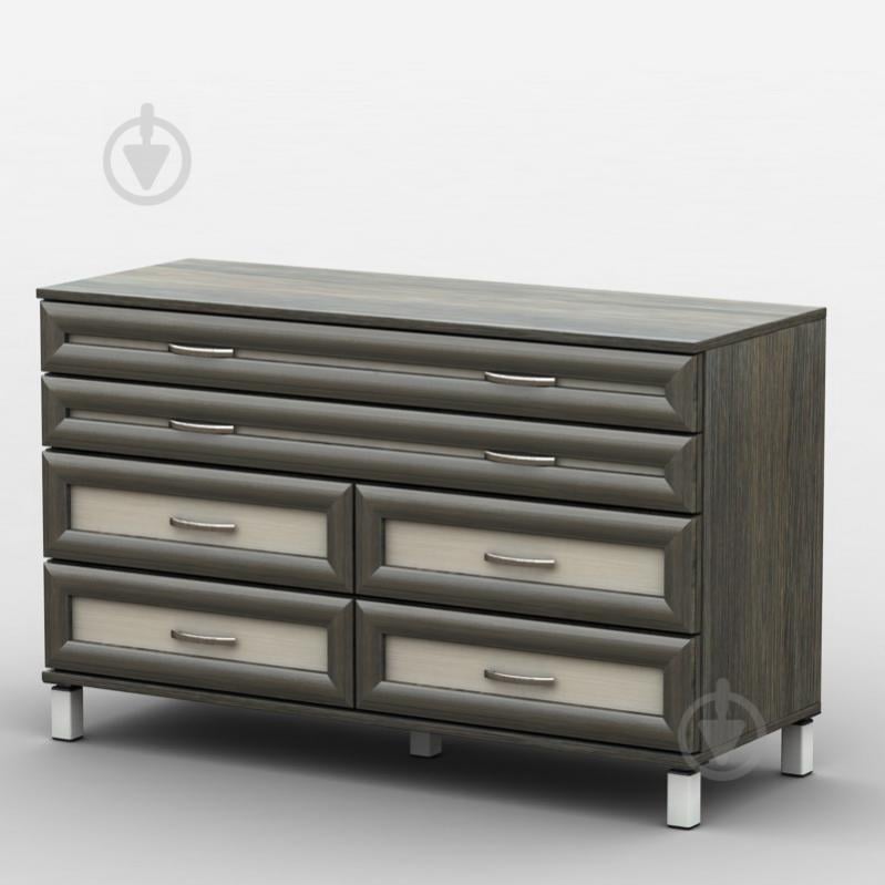 Комод Тиса Мебель АКМ-76/2 Венге/Дуб молочный Комод Тиса Мебель АКМ-76/2 Венге/Дуб молочный