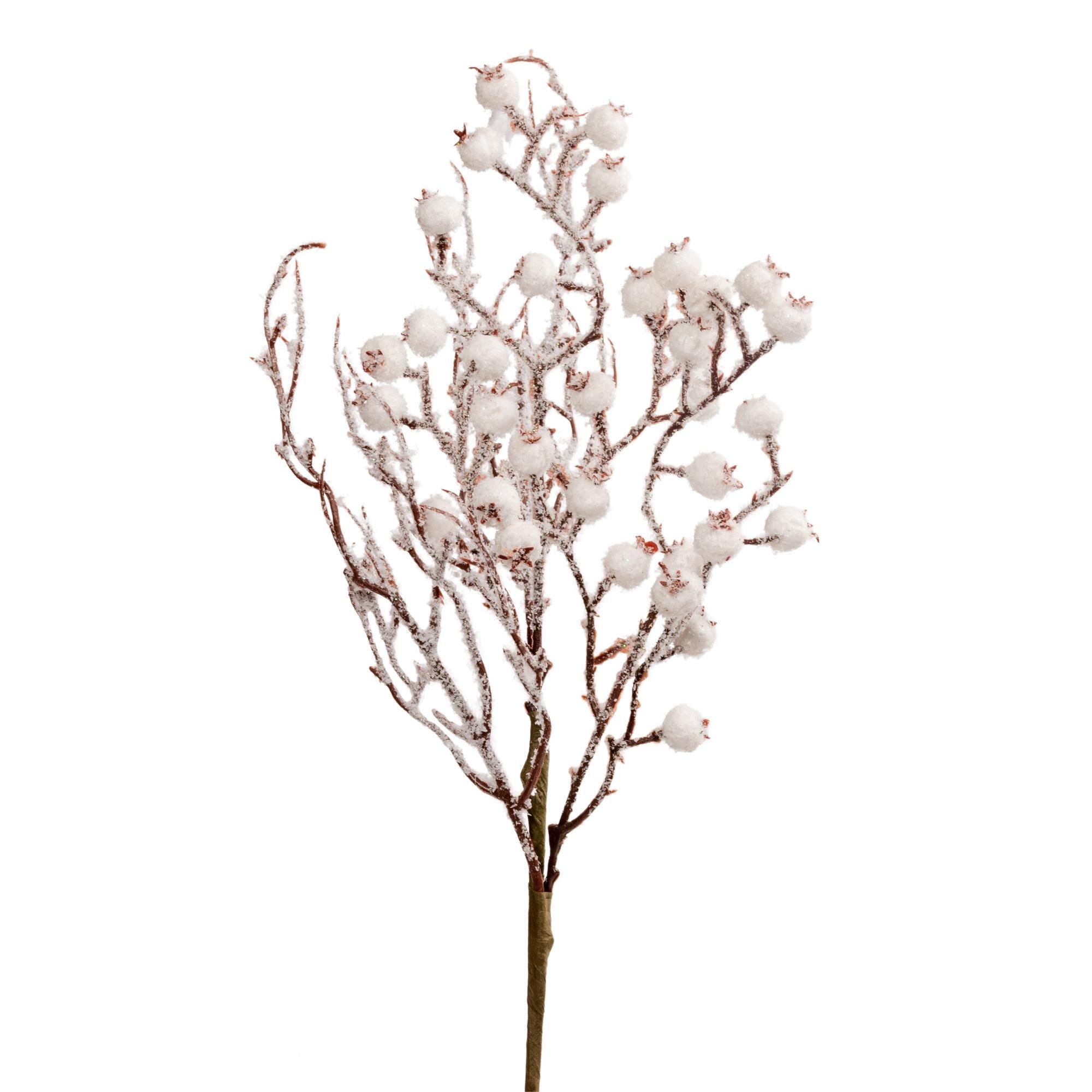 Ветка декоративная YES! Fun Снегопад 16 см Белый