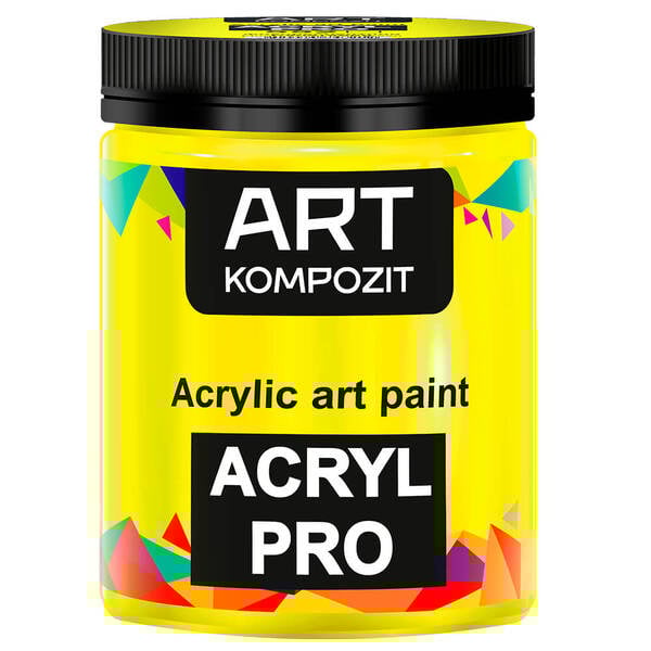 Акрилова фарба ART Kompozit 552 430 мл Салатовий флуоресцентний (KT552) - фото 1 Акрилова фарба ART Kompozit 552 430 мл Салатовий флуоресцентний (KT552) - фото 1