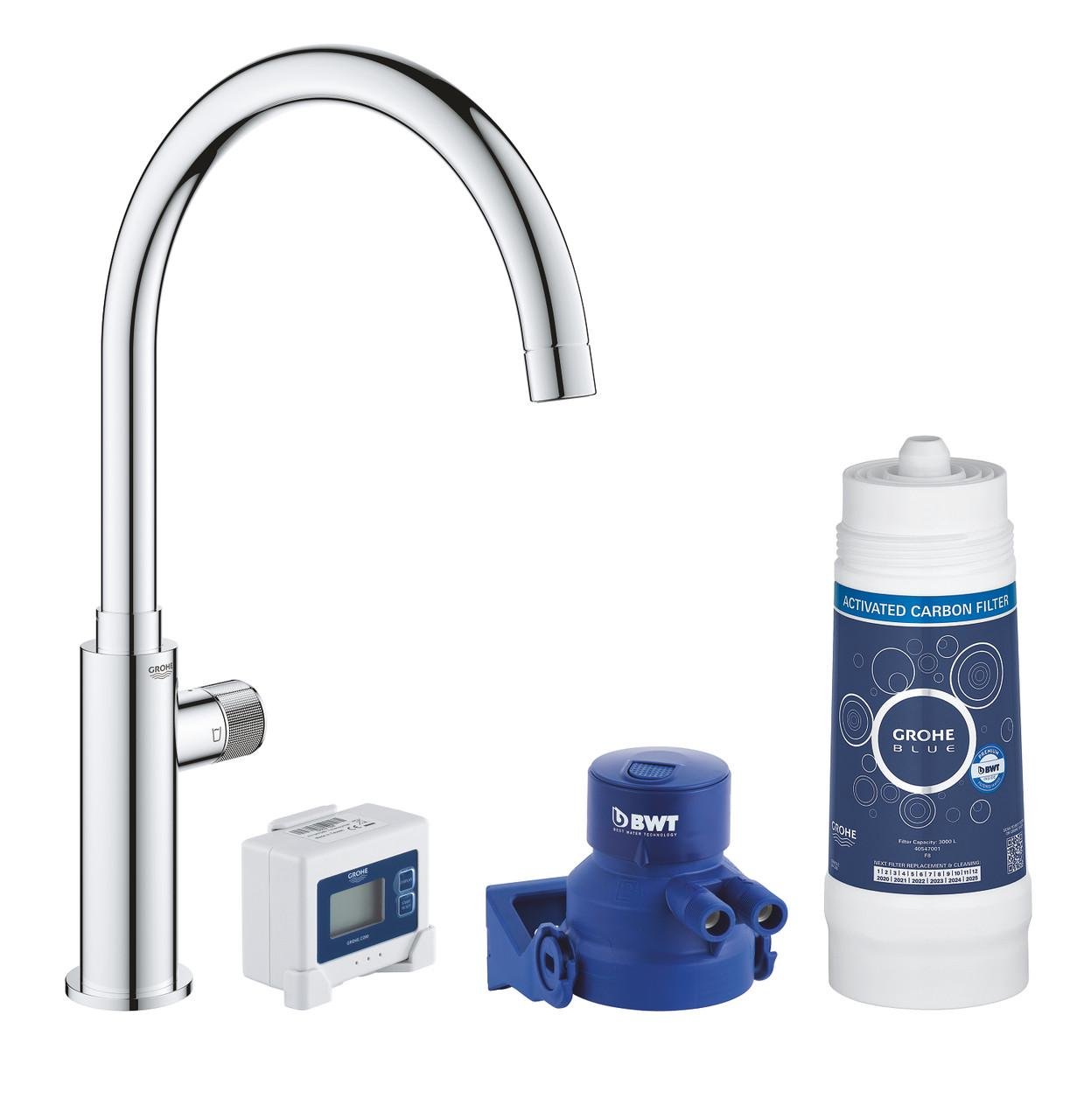 Смесителя для кухни с фильтром Grohe Blue Pure (30387000)
