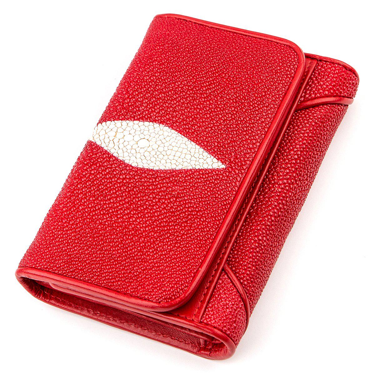 Кошелек женский Stingray leather 18287 кожа Красный