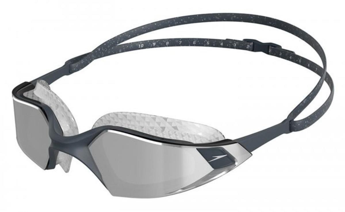 Очки для плавания Speedo AQUAPULSE PRO MIRROR GOG AU Серый/Серебристый (8-12263D637)