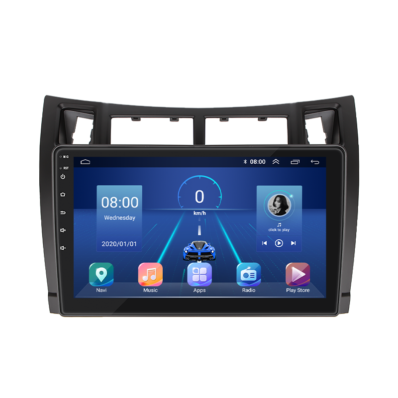 Автомагнітола штатна Lesko 4G/GPS/Wi-Fi для Toyota Yaris II 2005-2009 6/128Gb 9" (1702732038)