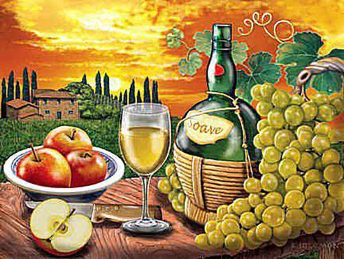 Алмазная мозаика Вино soave 50x40 см (DM.226)