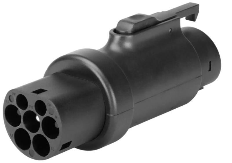 Переходник Type 2 на Type 1 (T2-T1-1PH-Ol)