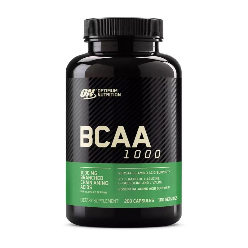 Аминокислоты Optimum Nutrition BCAA 2:1:1 1000 200 капс.