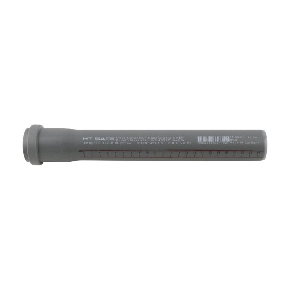 Труба внутренняя Ostendorf HT Safe ф 40 мм х 1,5м 171050 (SW-35196)