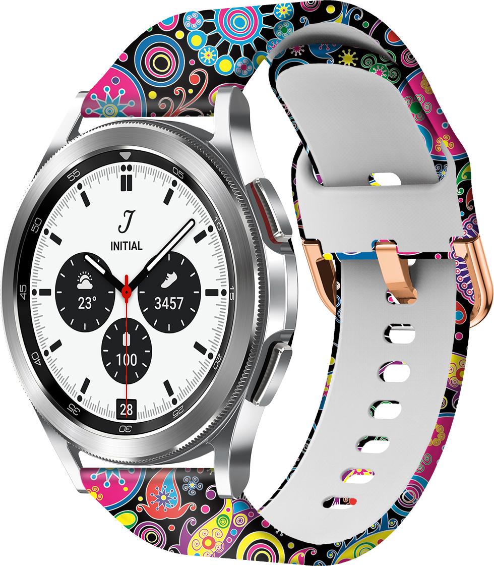 Ремешок Colorful для Galaxy Watch 4 Classic 42 мм Fireworks (28391)