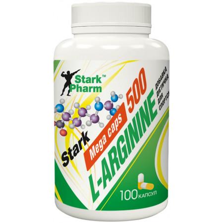 Аминокислота Stark Pharm Stark L-Arginine Mega Caps 100 капс. (8372)
