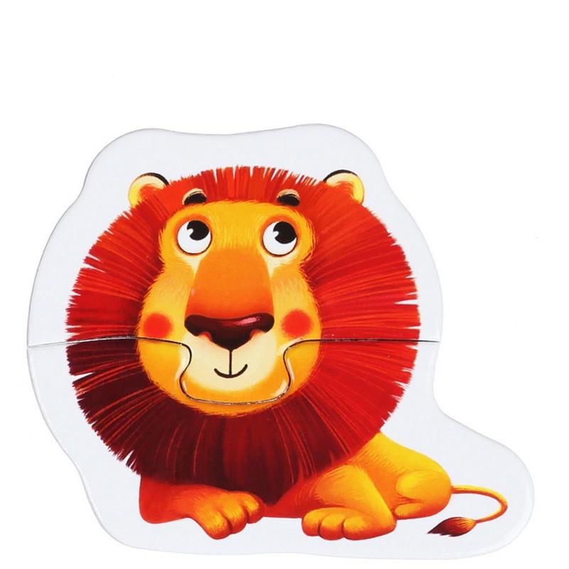 Пазли Puzzlika 8в1 Тварини Африки 16 ел. (14774) - фото 3