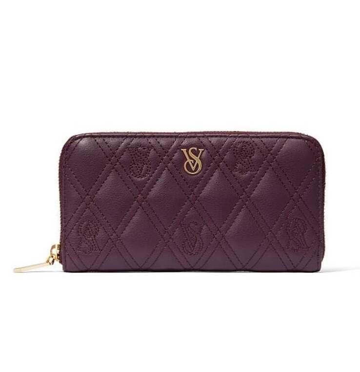 Кошелек Victoria's Secret The Victoria Wallet Бордовый (2095061822)