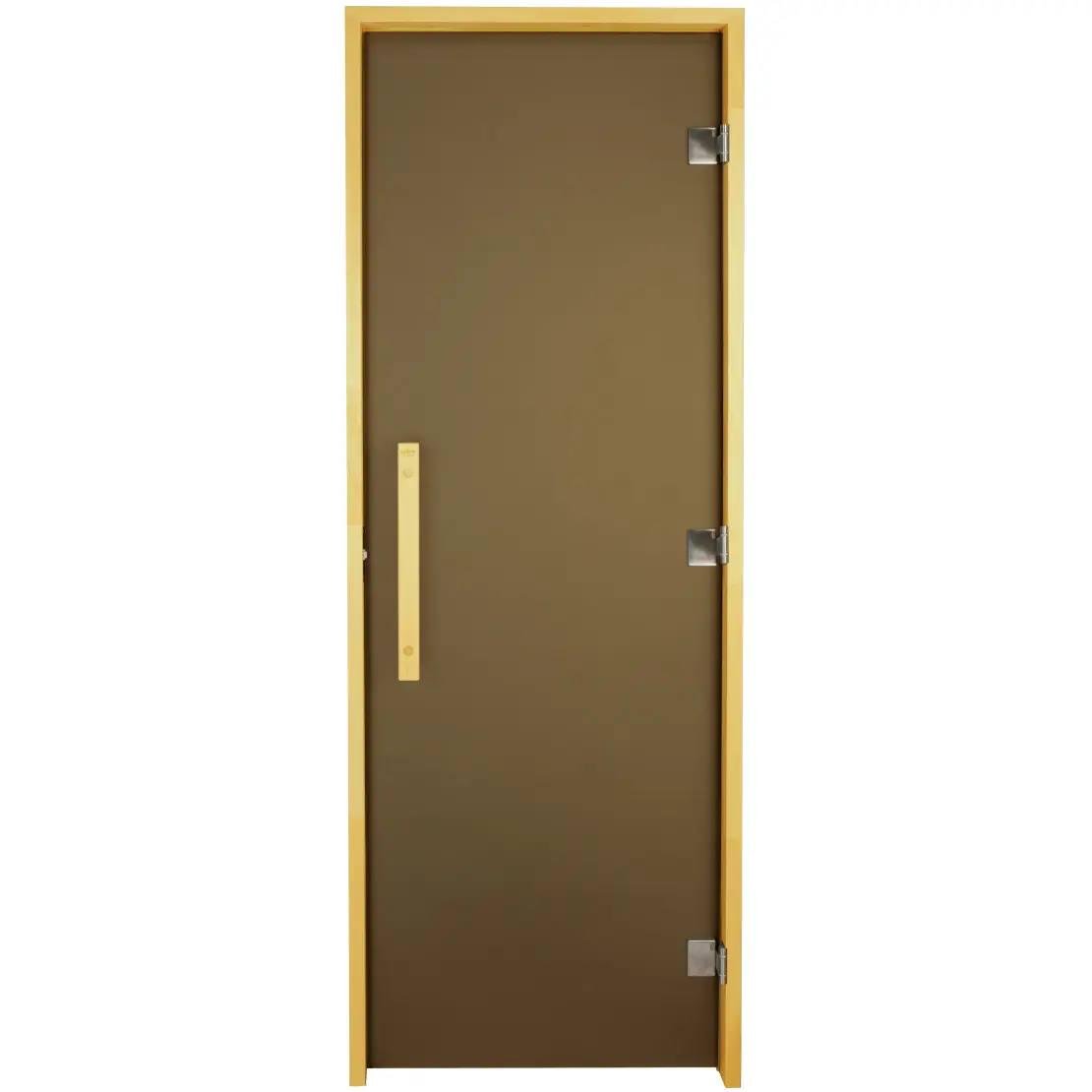 Дверь для бани и сауны Tesli Lux S 1900x700 мм (Три петли) Дверь для бани и сауны Tesli Lux S 1900x700 мм (Три петли)