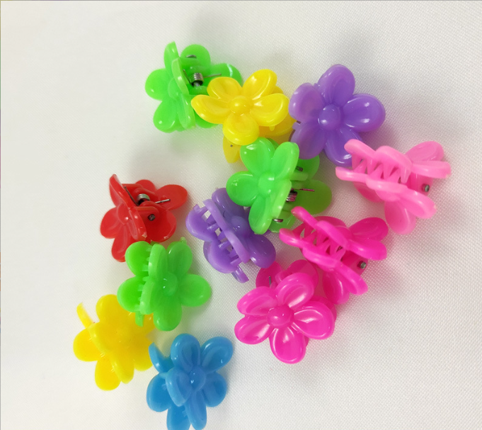 Заколка для собак Цветки 10 шт.