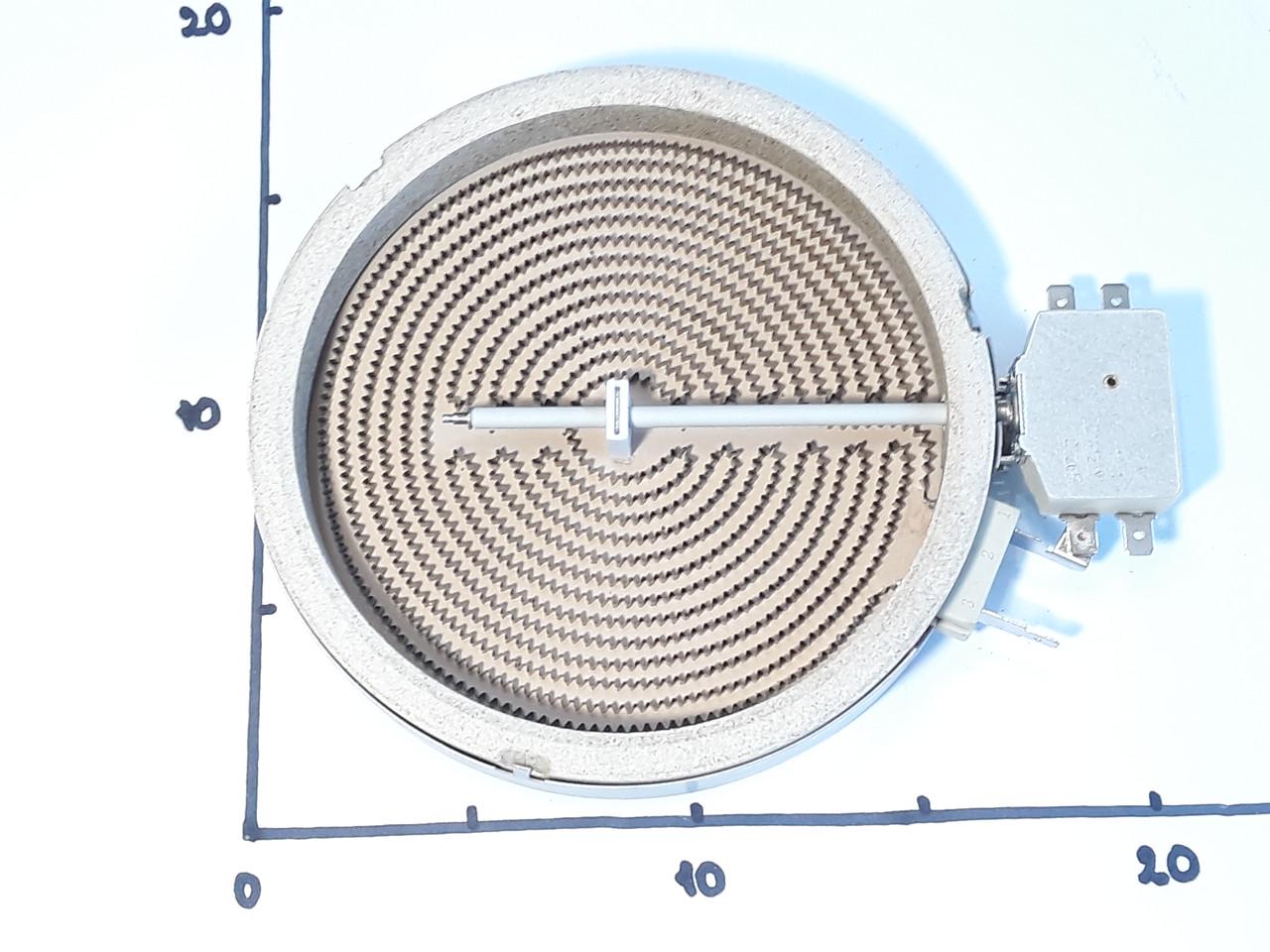 Электроконфорка для стеклокерамических поверхностей Ø165 мм 1200W 4 контактная (0906) - фото 3