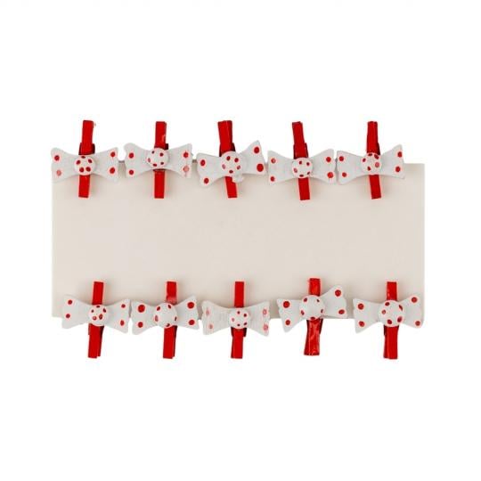 Набор Прищепка Бантик 3 шт. (0363J)