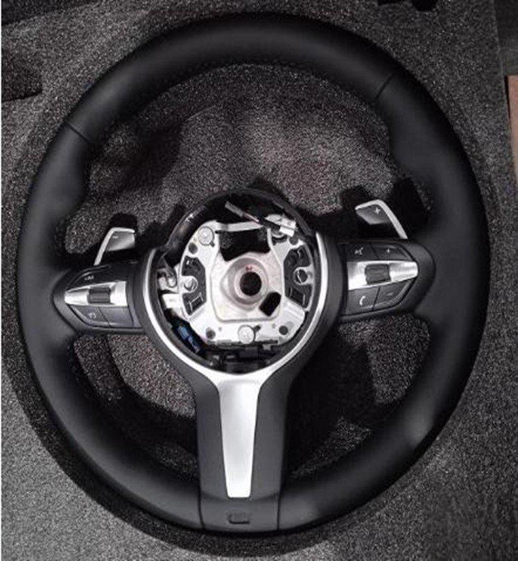 Руль M-Style V-2 GBT для BMW 5 серия F-10/11/07 2010-2016 гг. комбинированный Черный