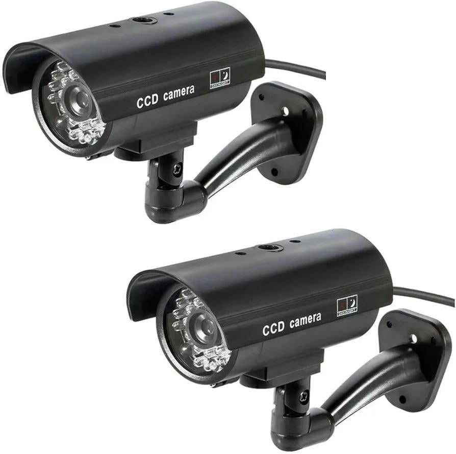 Комплект муляжів камер відеоспостереження Dummy CCTV Camera 2 шт. (35436094)