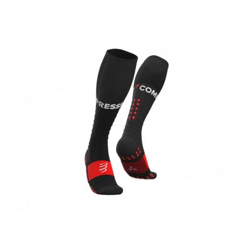 Гольфи компресійні для бігу Compressport Full Socks Run T1 35-38 см Чорний (550523)