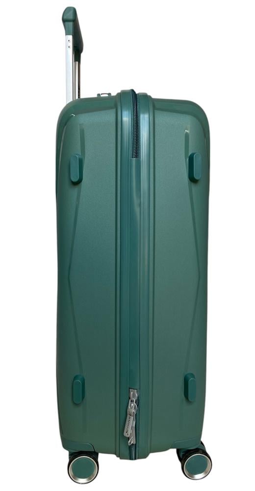 Чемодан средний Madisson Snowball 51103 полипропилен M Бирюзовый - фото 2