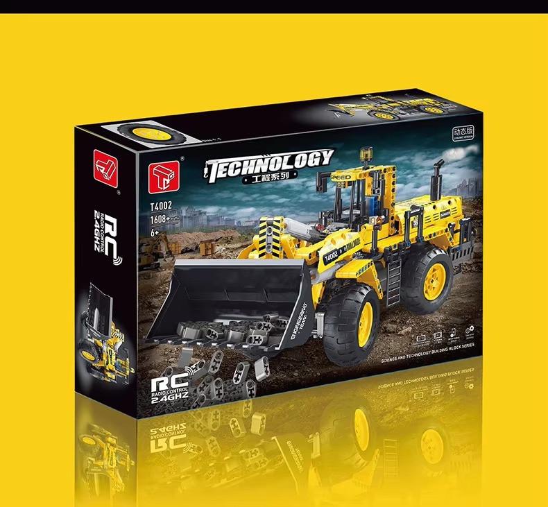 Конструктор детский Бульдозер на дистанционном управлении 1608 дет. - фото 3 Конструктор детский Бульдозер на дистанционном управлении 1608 дет. - фото 3