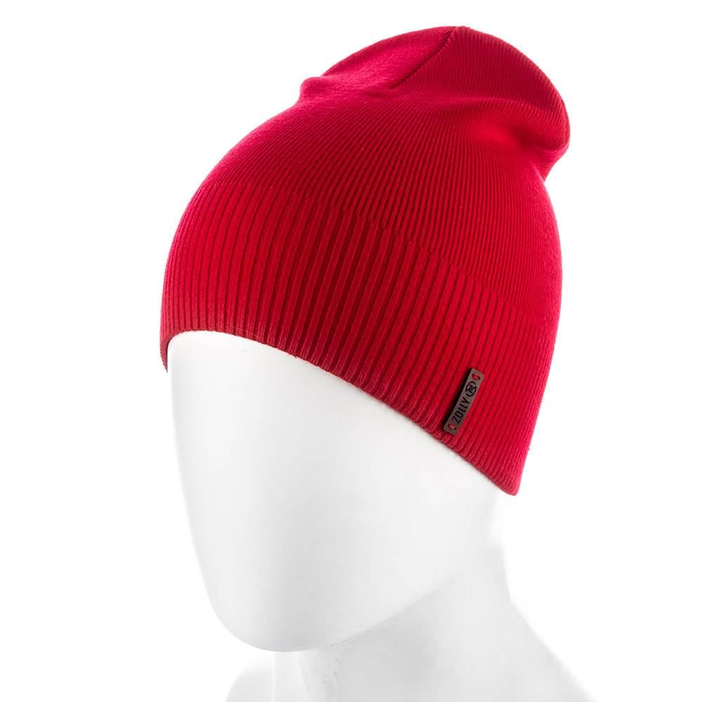 Шапка Zolly ZH210 из вискозы Красный