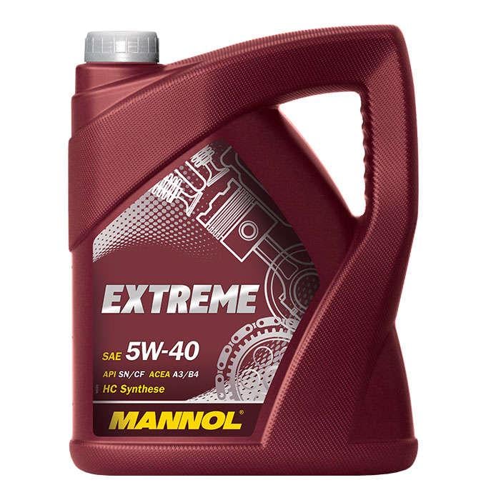 Моторное масло автомобильное Mannol Extreme 5W-40 5 л (22713)