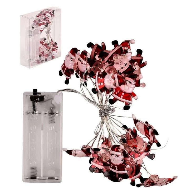 Гирлянда светодиодная HOME M50059 Santa 2м 20 LED 2AA