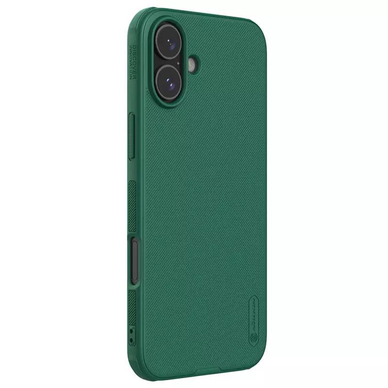 Протиударний Чохол Nillkin Matte Pro для Apple iPhone 16 Deep Green