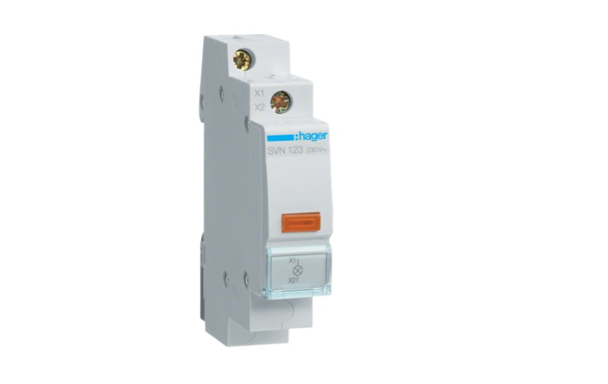 Индикатор LED 230V Hager SVN123 Желтый (36935686)
