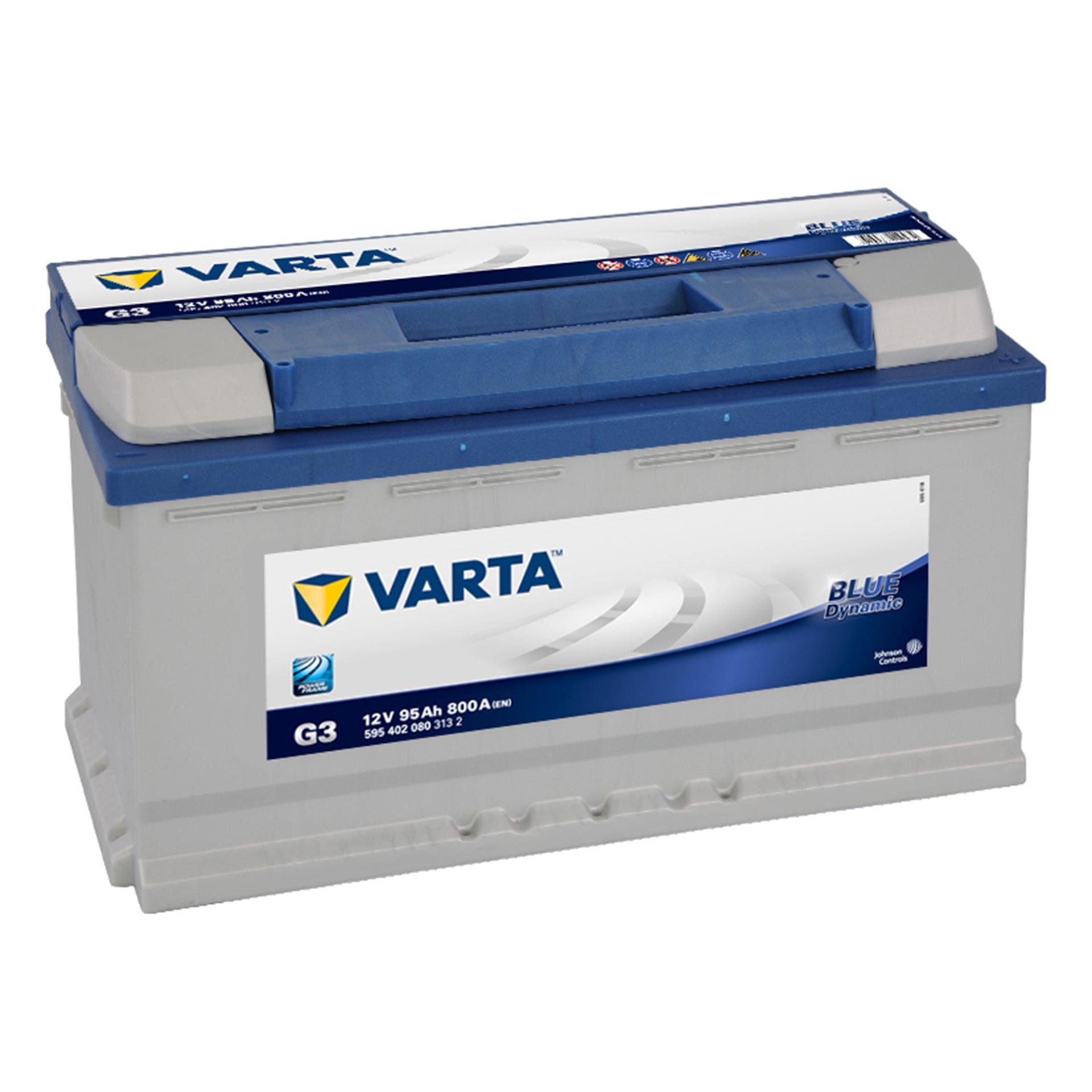 Аккумулятор Varta Blue Dynamic 95 Ah/12V 0 плюс справа