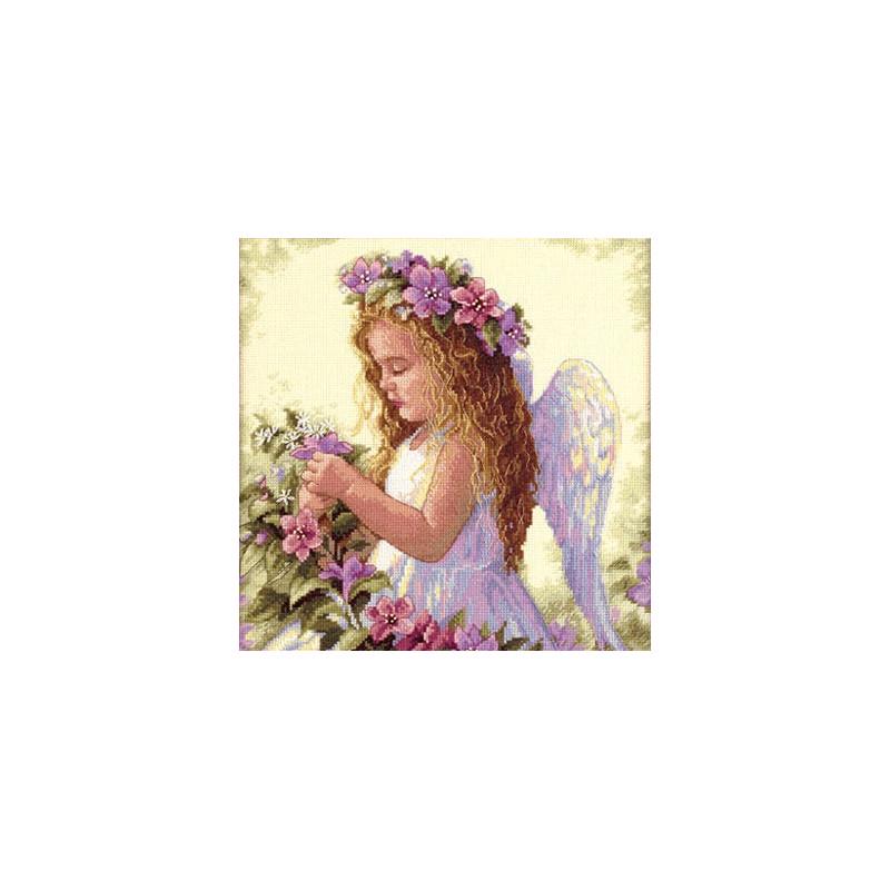 Набір для вишивки хрестиком Dimensions 35229 Passion Flower Angel (115)