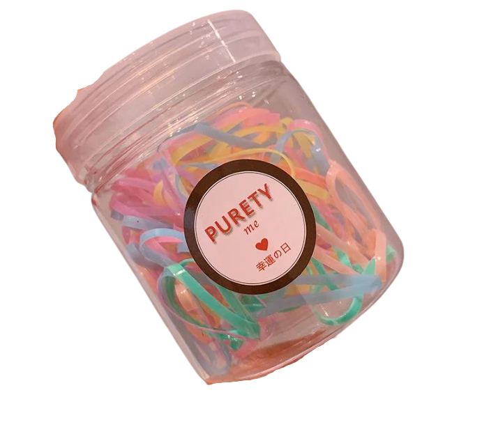 Набір резинок для волосся Color 8 11719 240 шт (4570498) Набір резинок для волосся Color 8 11719 240 шт (4570498)