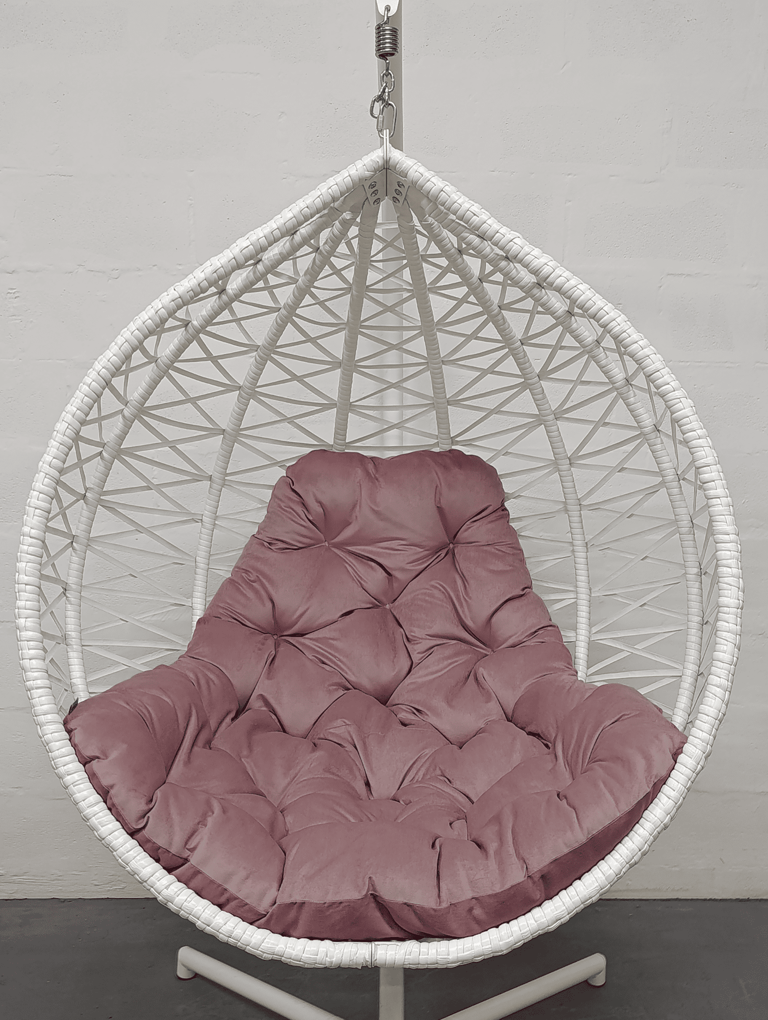 Подушка для крісла-кокона велюр 13 Рожевий кварц (5901) - фото 1 Подушка для крісла-кокона велюр 13 Рожевий кварц (5901) - фото 1