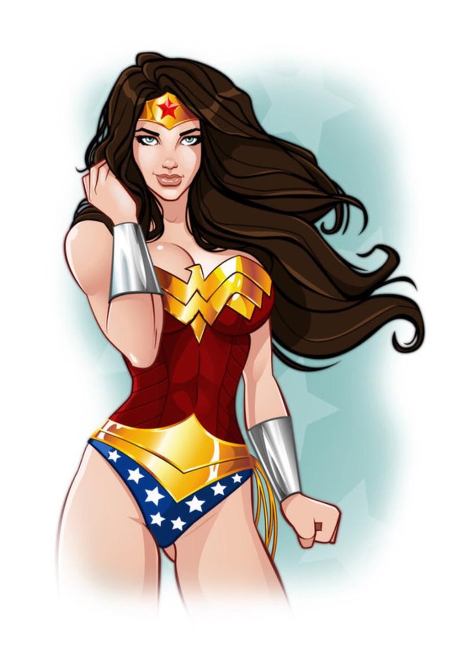 Картина GeekLand Wonder Woman минимализм (WW.09.026)