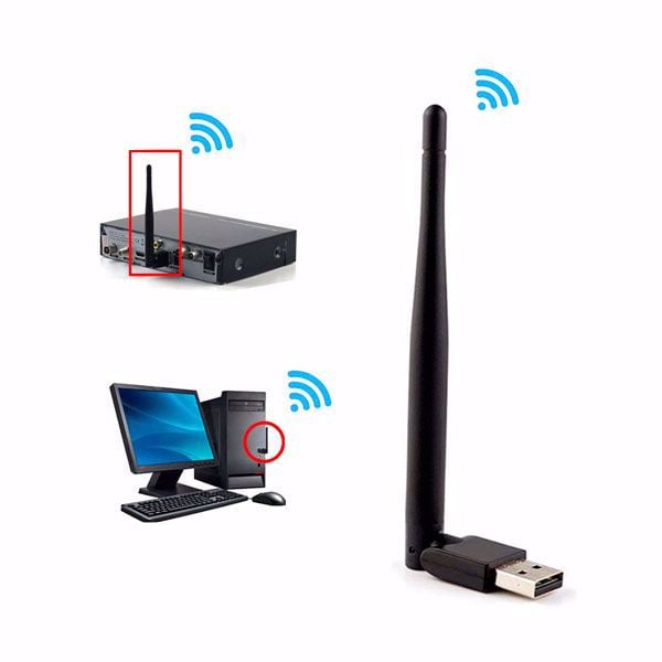 Беспроводной Wi-Fi aдаптер 7601 usb set top box Wi-Fi - фото 2