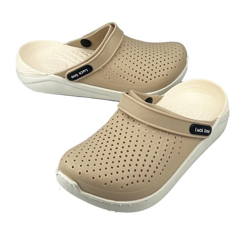Кроксы женский силиконовые 5017-382 p. 38 24,5 см Бежевый - фото 2 Кроксы женский силиконовые 5017-382 p. 38 24,5 см Бежевый - фото 2
