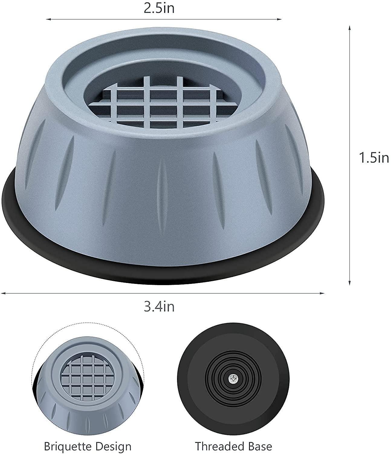 Подставки антивибрационные для стиральной машины 4 шт. - фото 6 Подставки антивибрационные для стиральной машины 4 шт. - фото 6