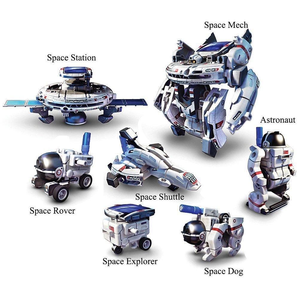 Конструктор на сонячних батареях Solar Robot 7в1 розвиваючий - фото 3