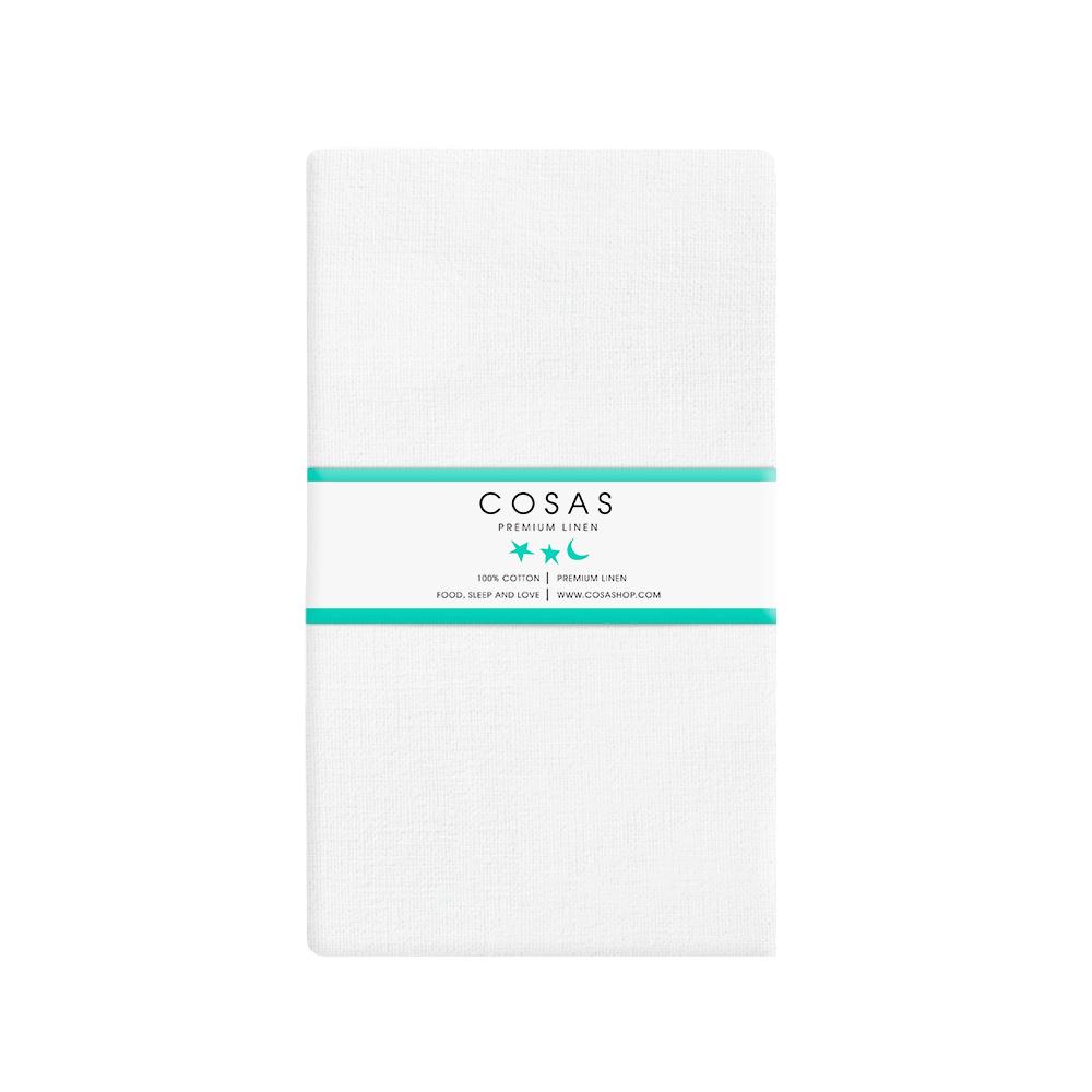 Набір дитячих простирадл COSAS на резинці White/Zigzag yellow grey (4822052056899) - фото 4