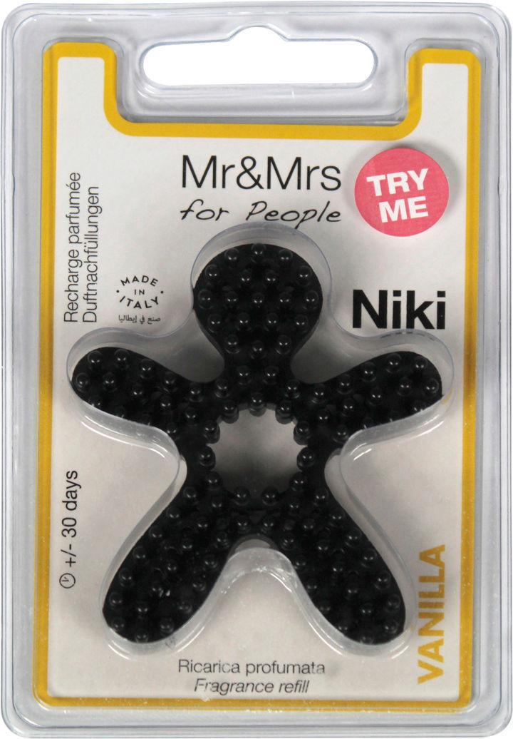 Ароматизатор для авто Mr&Mrs Refill Niki Vanilla на дефлектор твердый (0308601)