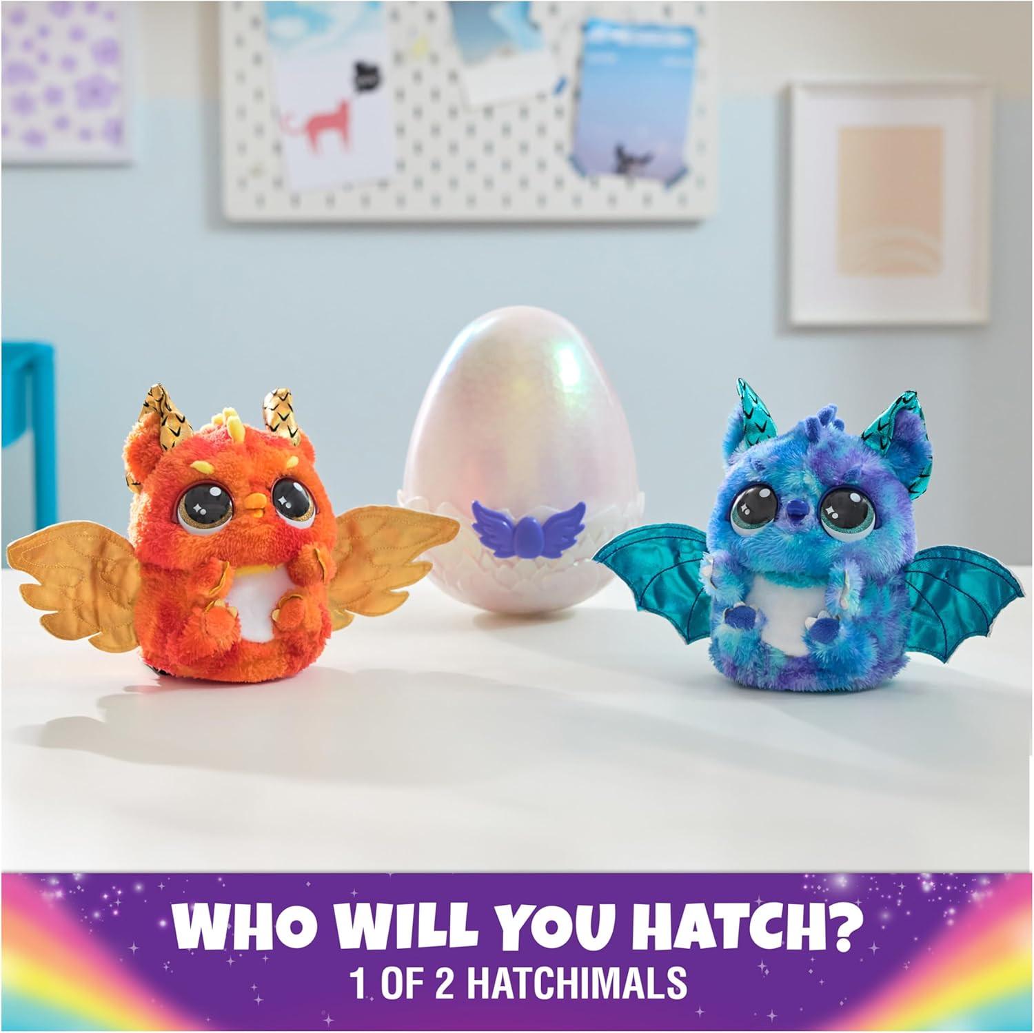 Игрушка интерактивная Хэтчималс Драко в яйце Hatchimals Alive Mystery Hatch Draggle (FR24) - фото 6 Игрушка интерактивная Хэтчималс Драко в яйце Hatchimals Alive Mystery Hatch Draggle (FR24) - фото 6
