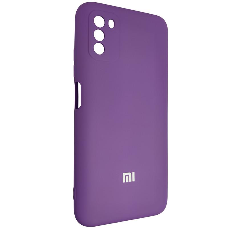 Чехол Silicone Case for Poco M3 Light Violet (29caa1-3797)