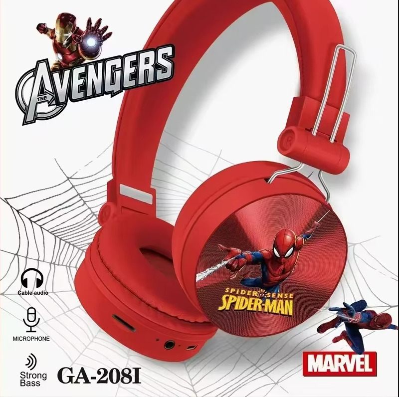 Навушники бездротові Bluetooth Disney Marvel (GA-208) - фото 3 Навушники бездротові Bluetooth Disney Marvel (GA-208) - фото 3