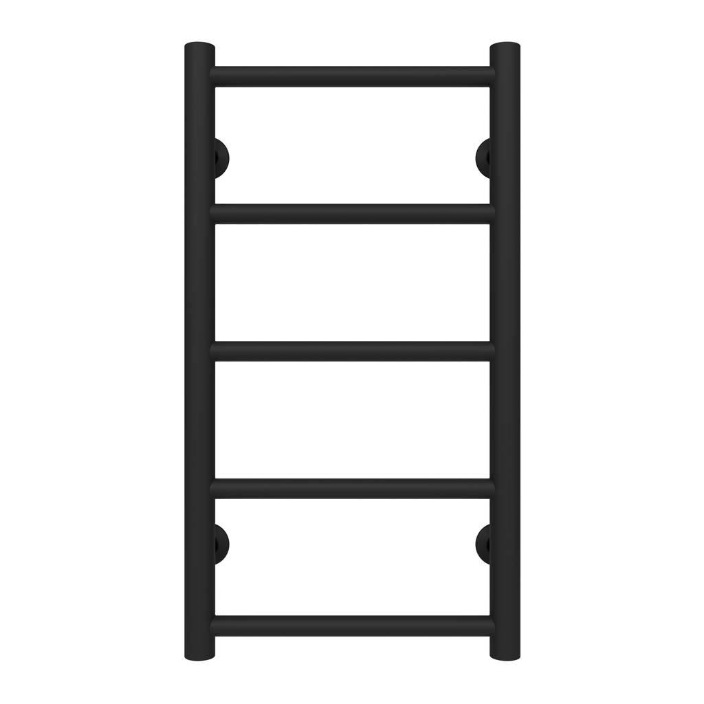 Полотенцесушитель водяной HeatPro Dike P5 нижнее подключение 600x300 мм Черный (CH-DI6003005WBA)