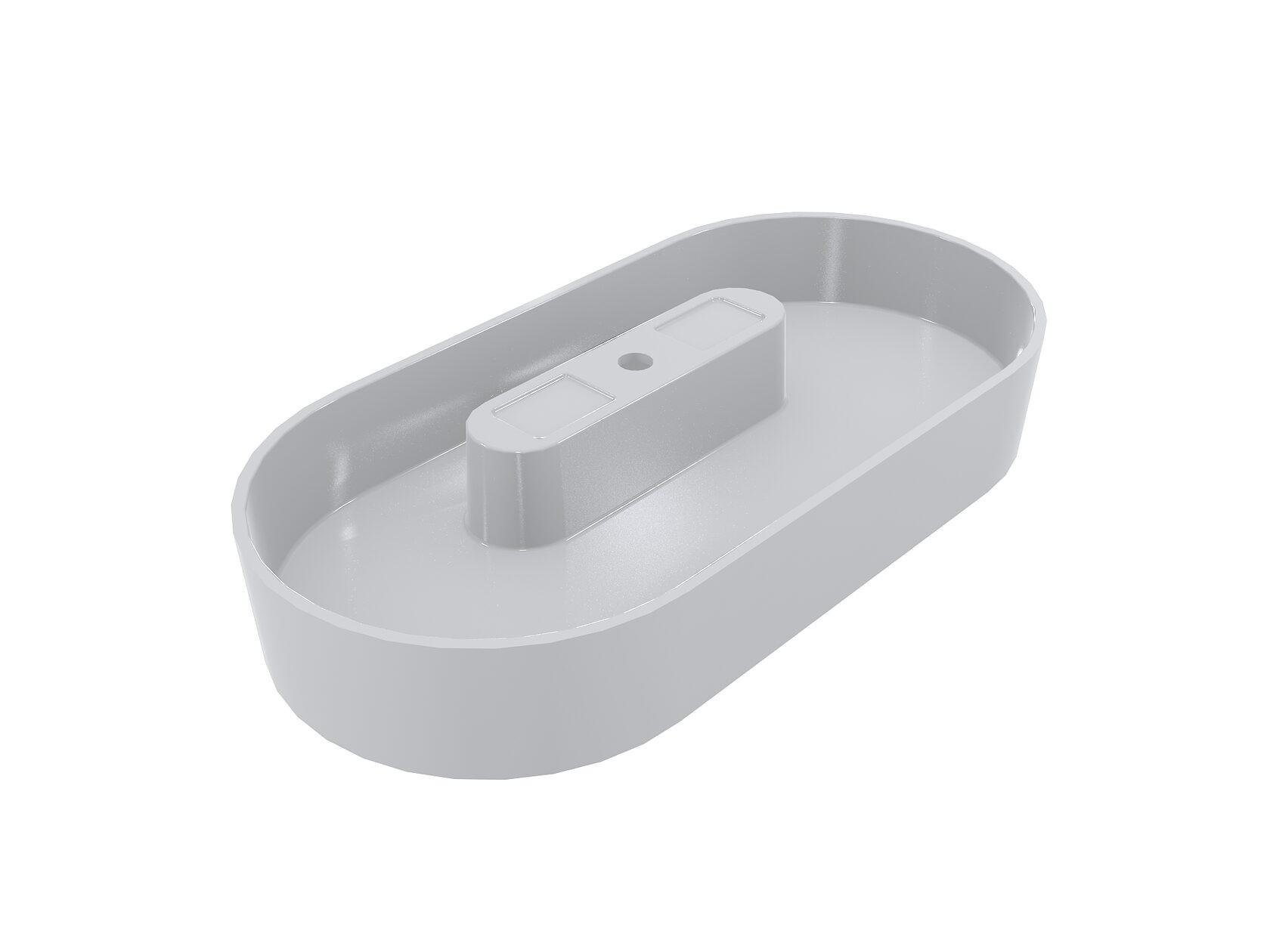 Умивальник для ванної кімнати Fancy Marble Lika 900 (8009101) Умивальник для ванної кімнати Fancy Marble Lika 900 (8009101)