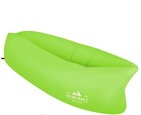 Ламзак надувной outer trails usa Зеленый