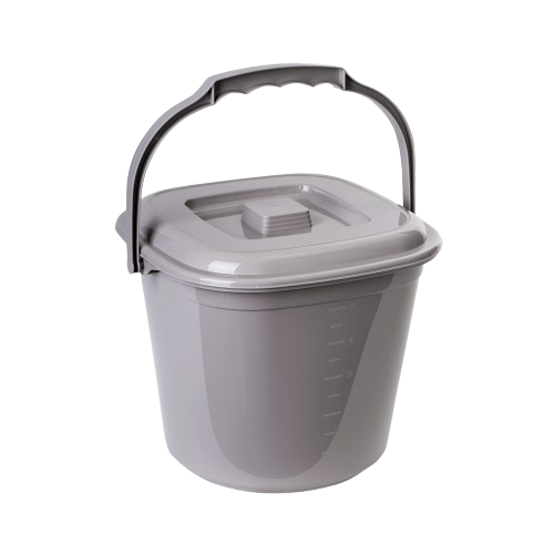 Ведро Алеана Smart с крышкой пластик 6 л Какао (УТ000097230) Ведро Алеана Smart с крышкой пластик 6 л Какао (УТ000097230)