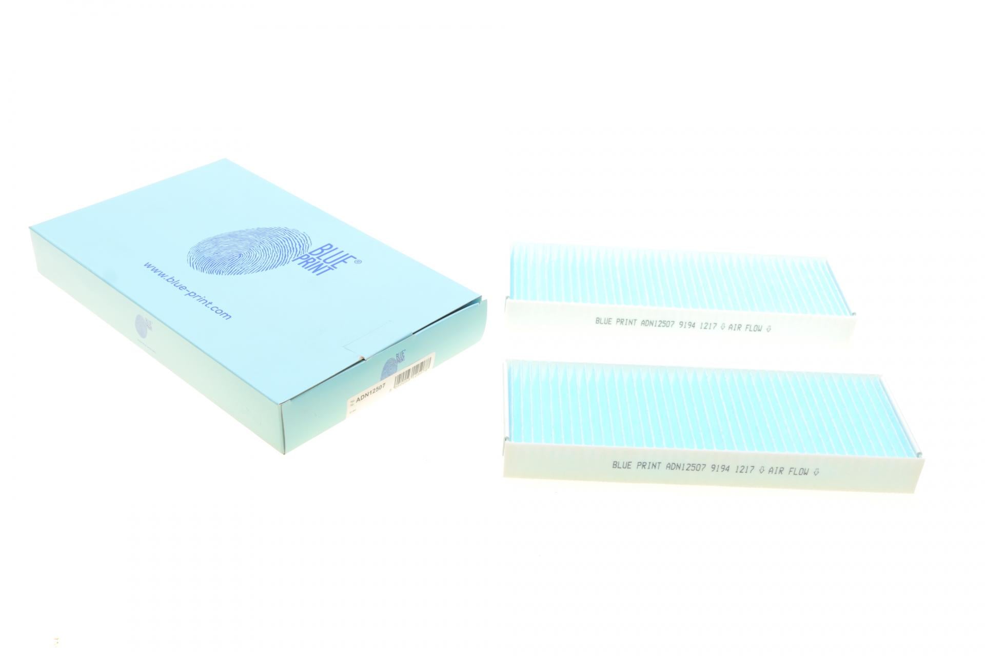 Фильтр салона BLUE PRINT для Nissan Maxima 99-03 2 шт. (ADN12507)